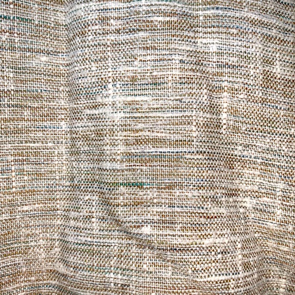 Light weight cream/ mixed color sweater/ cardigan size M/L - Picture 3 of 11